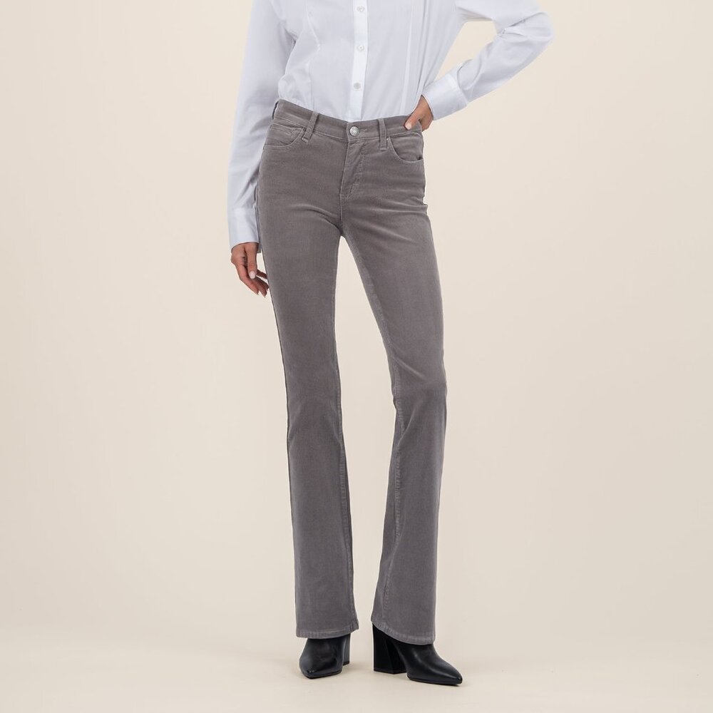 Kut from the Kloth Karen Corduroy Baby Bootcut Size 22 / Concrete - brand new